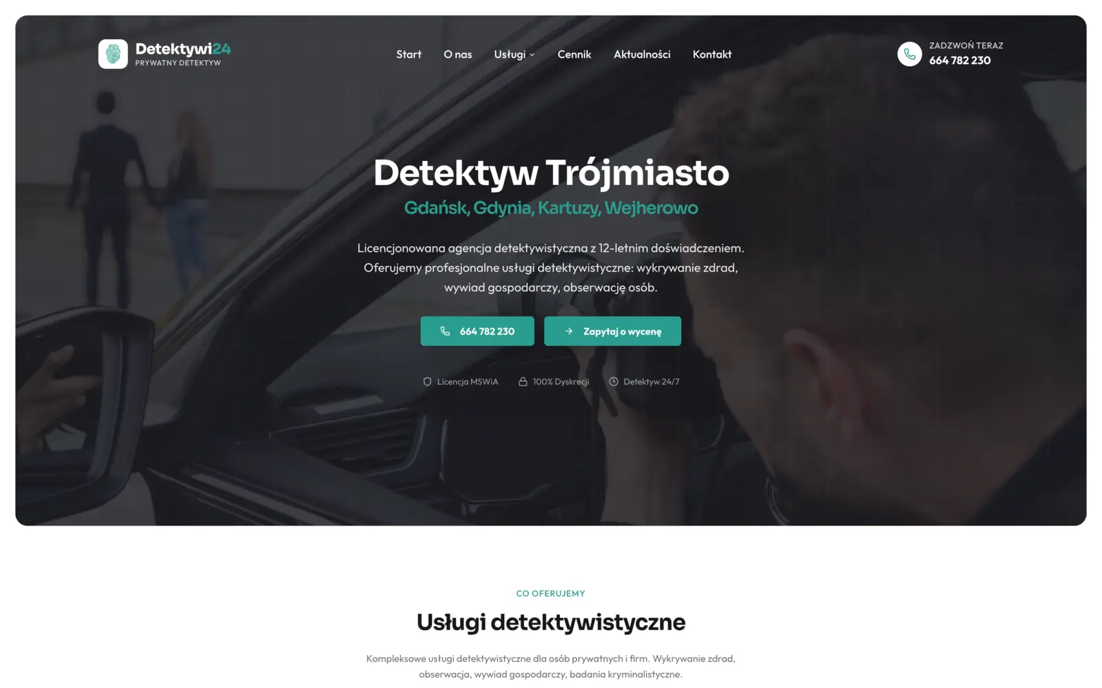 Nowa strona Detektywi24.com.pl
